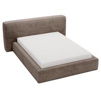 POLSTERBETT Monza 160x200 Braun - Braun, Textil (160/200cm) - Graingold