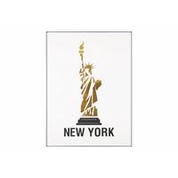 WANDBILD Gold 60/80 cm - Goldfarben/Schwarz, Glas (2.51/80cm) - KUNSTLOFT