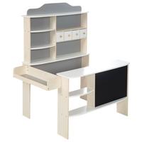 VERKAUFSSTAND - Grau, Holzwerkstoff (100/120/78cm) - Roba