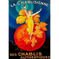 POSTER Chablisienne A4 Schwarzer Rahmen - Schwarz, Papier (29.7/5/21cm) - Nacnic