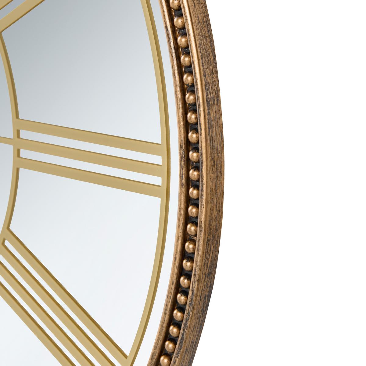 WANDUHR Gold Campremy - Goldfarben, Kunststoff (56/56/2cm) - Beliani