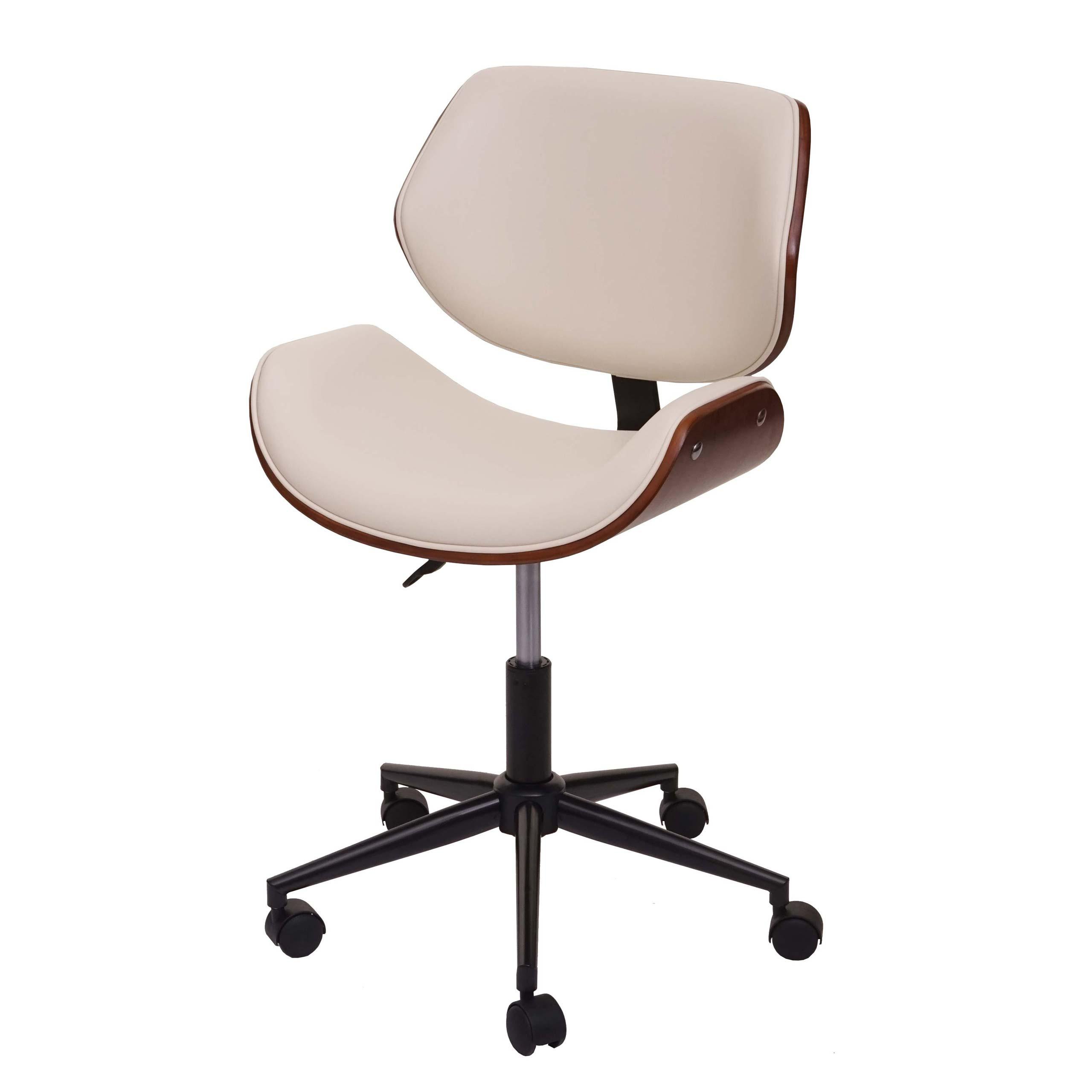 BÜROSTUHL Cremeweiß - Weiß, Textil (57/90/57cm) - MCW