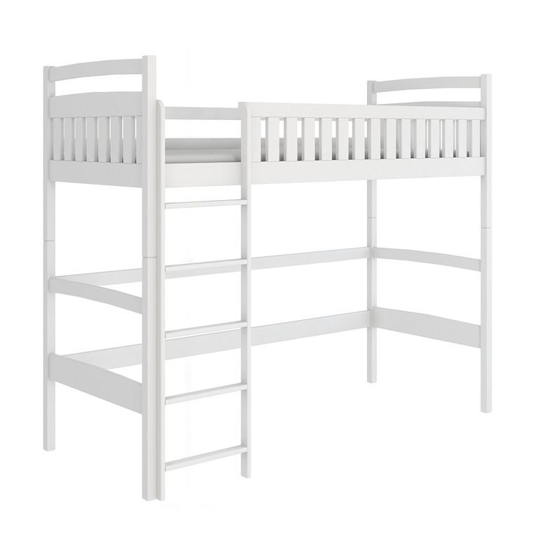 BETT 90/200 Camille Weiß - Weiß, Holz (90/200cm) - Petits-meubles