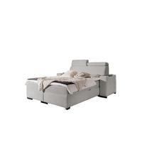 BOXBETT Nestor Dress Me Set.2 - Hellgrau, Holzwerkstoff/Textil (160/200cm) - Fun Möbel