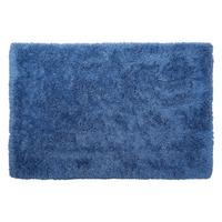 SHAGGY-TEPPICH Cide 200/140 cm - Blau, Kunststoff (140/200cm) - Beliani