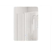 BADEZIMMERSPIEGEL Silber - Silberfarben, Glas (70/3.5/50cm) - COSTWAY