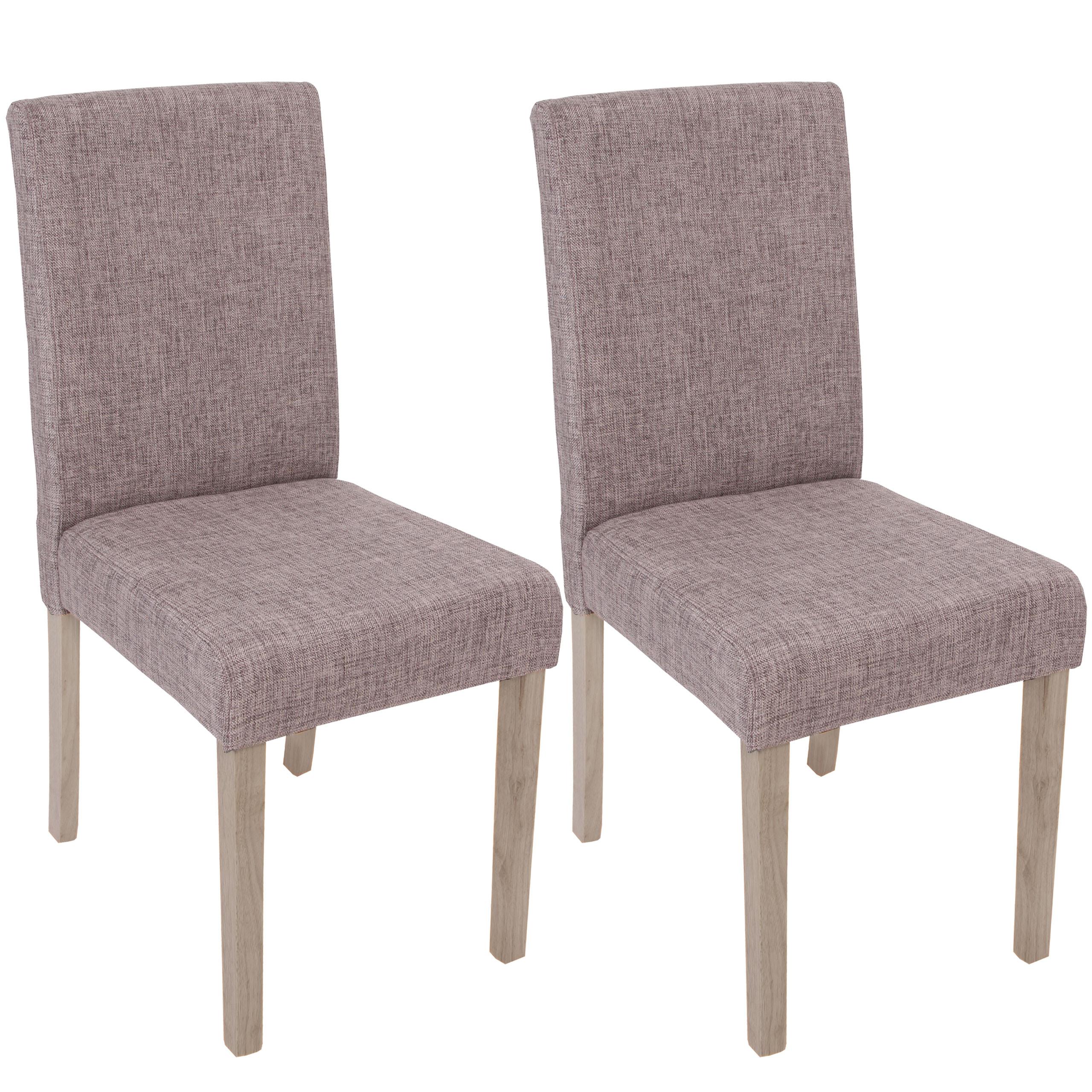 ESSZIMMERSTUHL Grau 2er-Set - Grau, Textil (43/90/56cm) - MCW