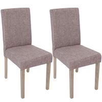 ESSZIMMERSTUHL Grau 2er-Set - Grau, Textil (43/90/56cm) - MCW