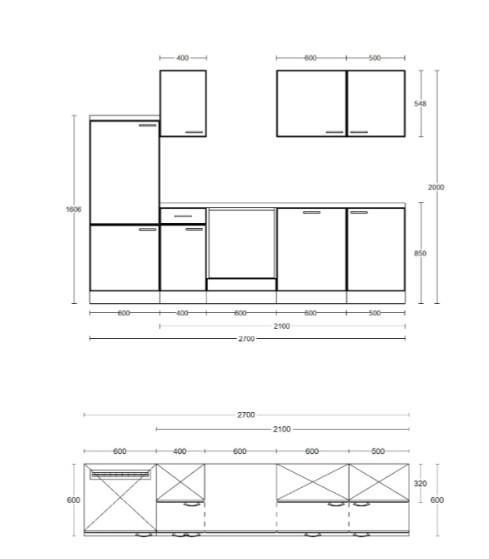 Küchenblock Levi - FlexWell