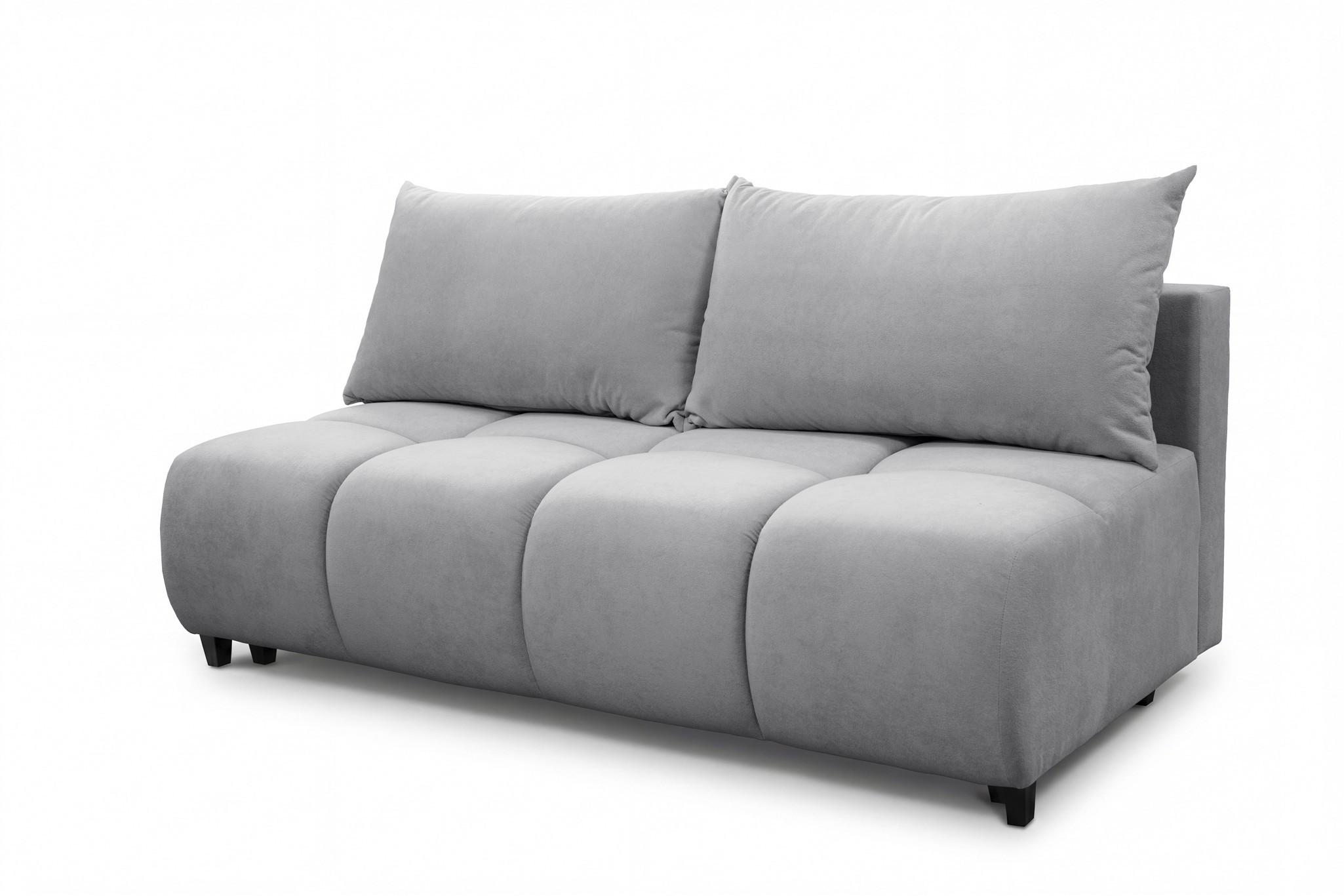 SCHLAFSOFA Xenio Mit Schlaffunktion - Grau, Holzwerkstoff/Textil (196/103/100cm) - Fun Möbel