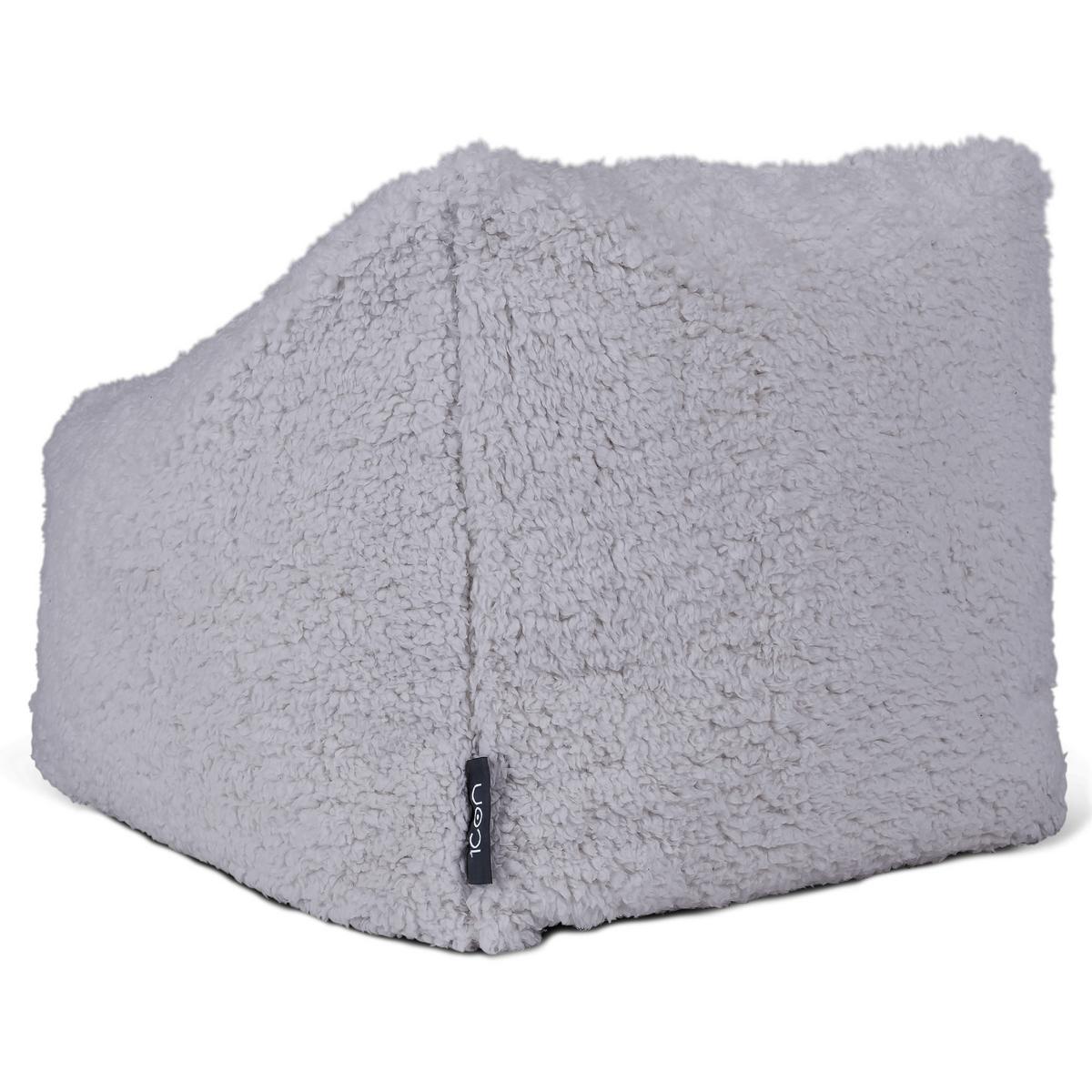 SITZSACK Flauschig für Kinder - Grau, Kunststoff (55/44/55cm) - icon
