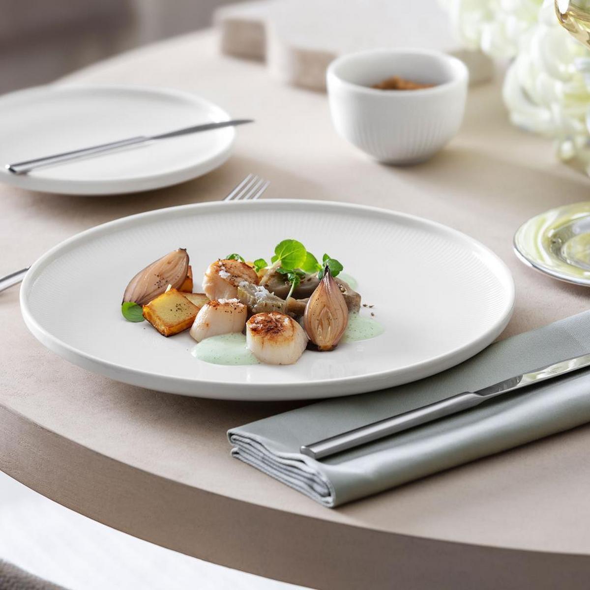 KOMBISERVICE Afina weiß 30-tlg. - Weiß, Keramik (2/2/2cm) - Villeroy & Boch