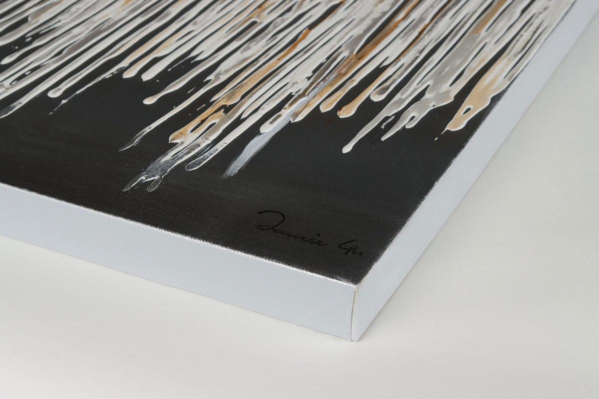 ÖLGEMÄLDE 150/50 cm - Beige, Holz/Textil (150/50cm) - KUNSTLOFT