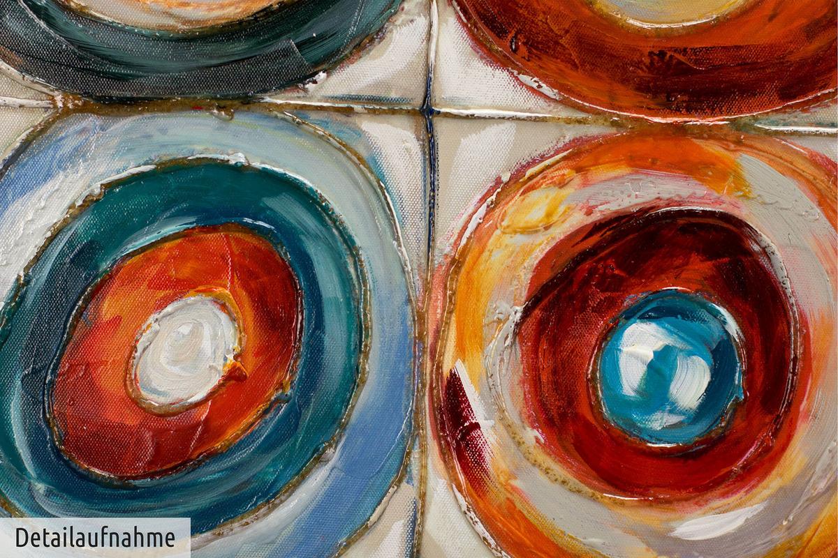 ACRYLBILD HANDGEMALT 120/60 cm - Multicolor, Holz/Textil (120/60cm) - KUNSTLOFT