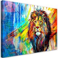 KUNSTDRUCK Lila 90/60 cm - Lila, Textil (90/60cm) - KUNSTLOFT