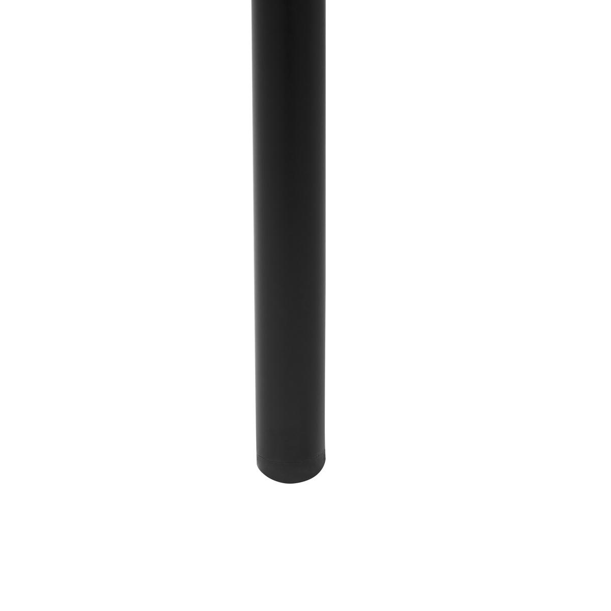 GARTENSTÜHLE 2er-SET aus Rattan Natur Prasimo - Beige/Schwarz, Naturmaterialien (63/78/67cm) - Beliani
