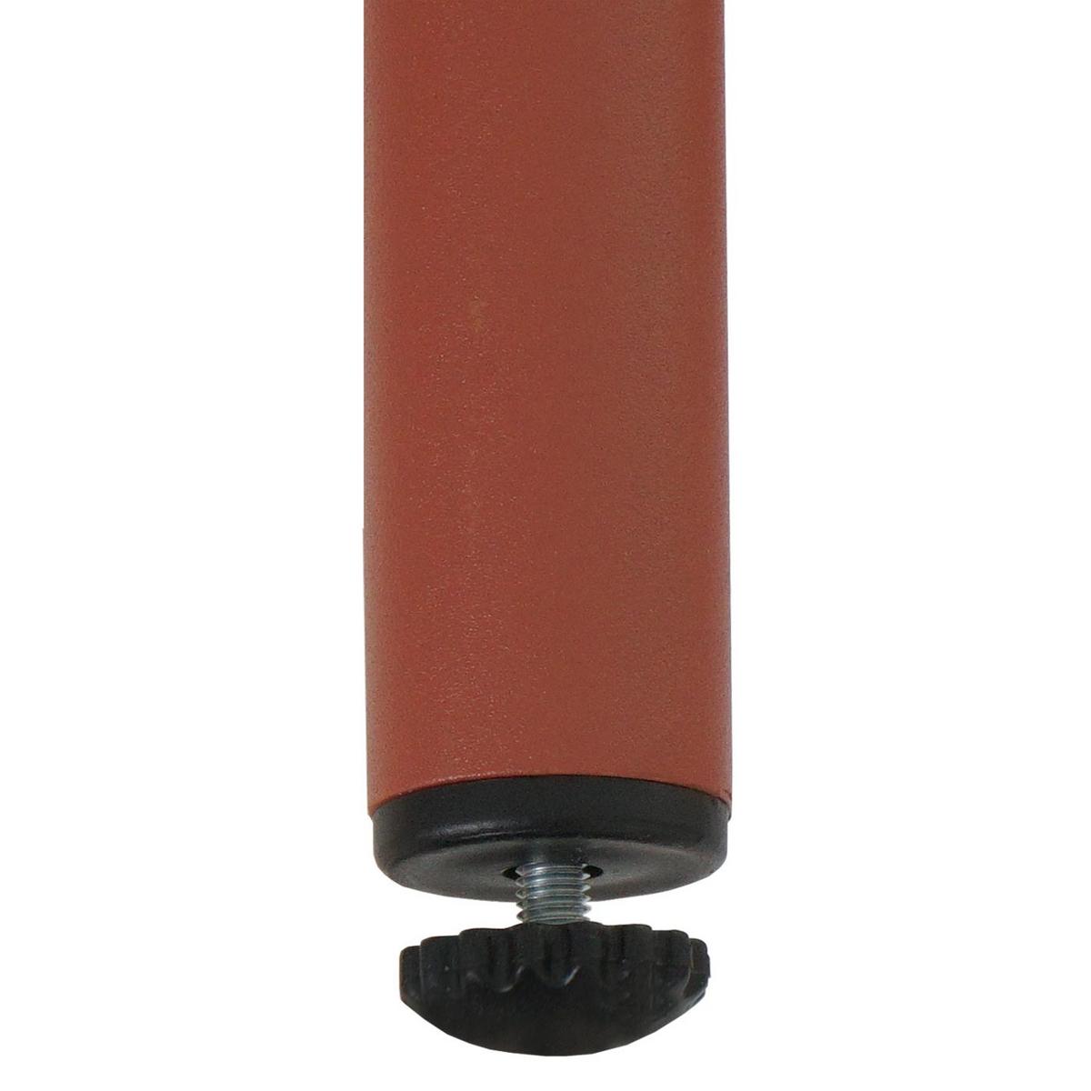 GARTENTISCH Rot - Rot, Metall (65/105/39cm) - MCW