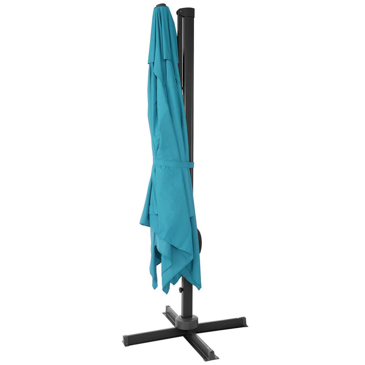 AMPELSCHIRM I Türkis 300/300 cm - Türkis, Textil (360/300cm) - MCW
