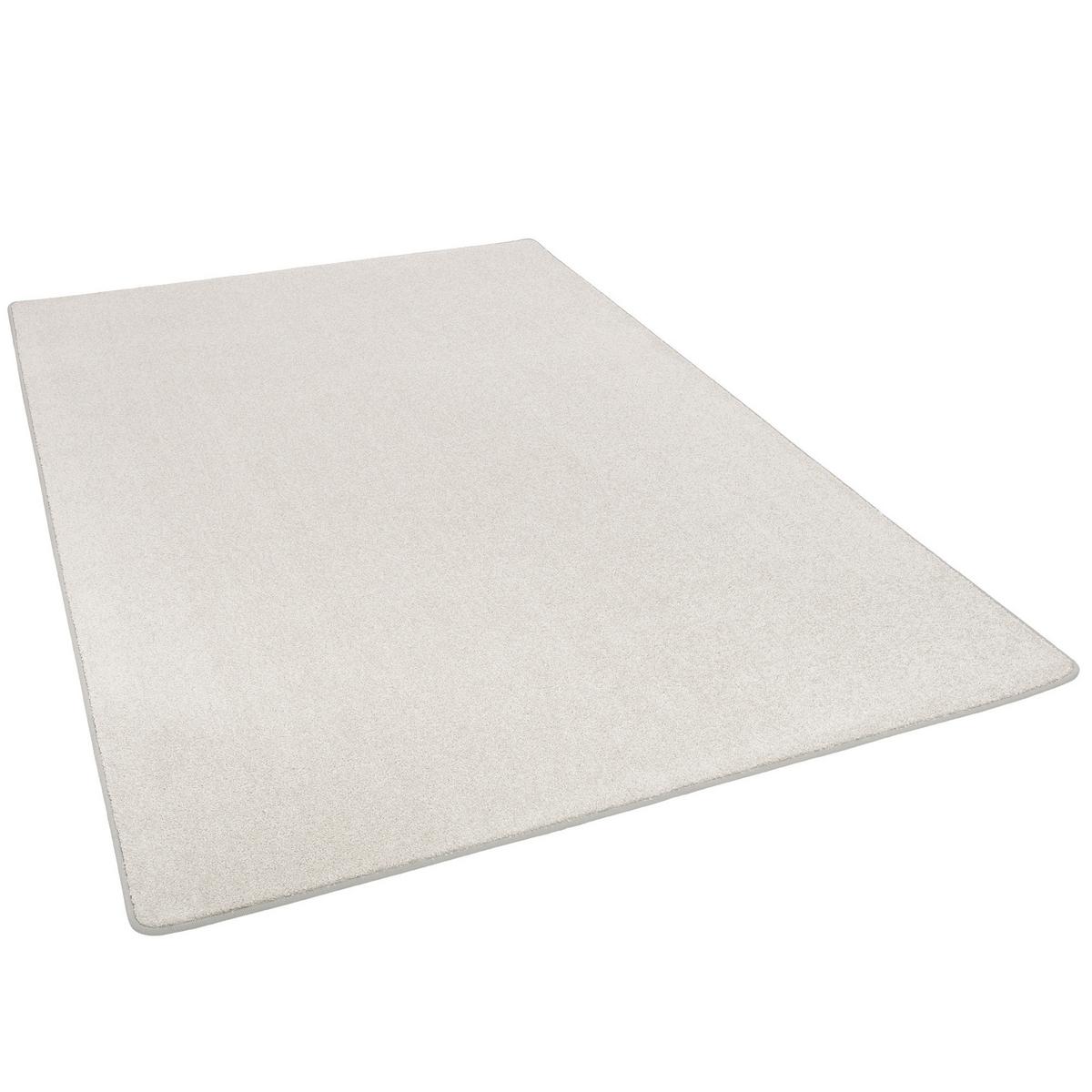 HOCHFLOR VELOURS TEPPICH LUNA - Hellgrau, Textil (160/160cm) - Snapstyle