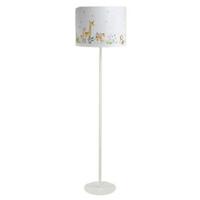 STEHLAMPE Bunt 40/30 cm - Multicolor/Weiß, Kunststoff (30/3.8/30cm) - ONZENO