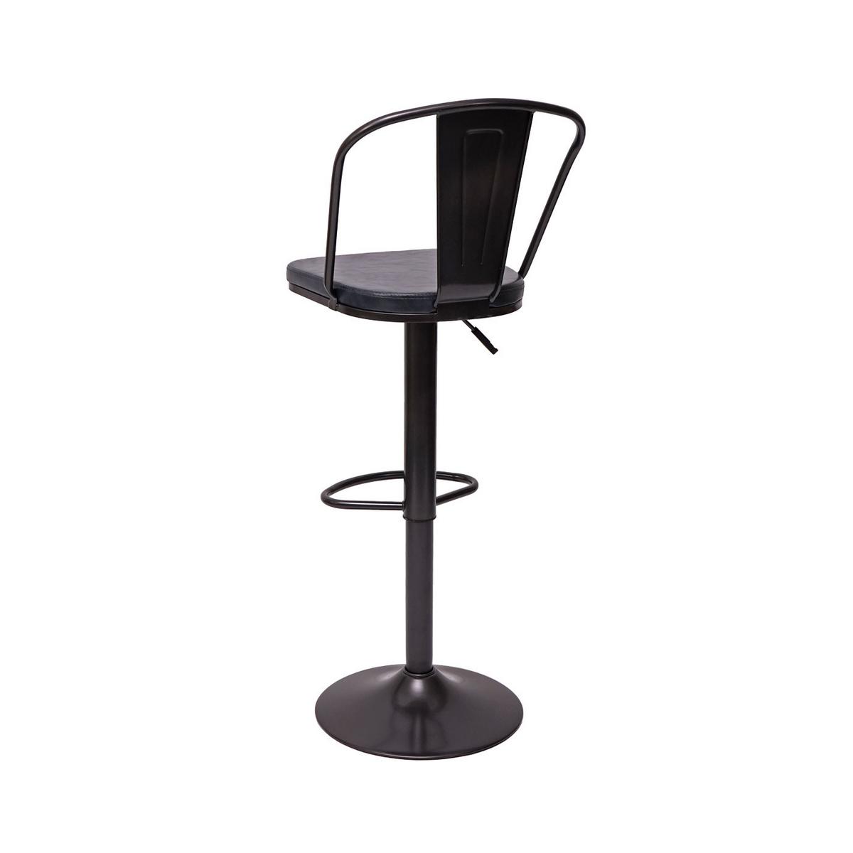 BARHOCKER H10A Schwarz, Grau 2er-Set - Schwarz/Grau, Textil (43/112/42cm) - MCW