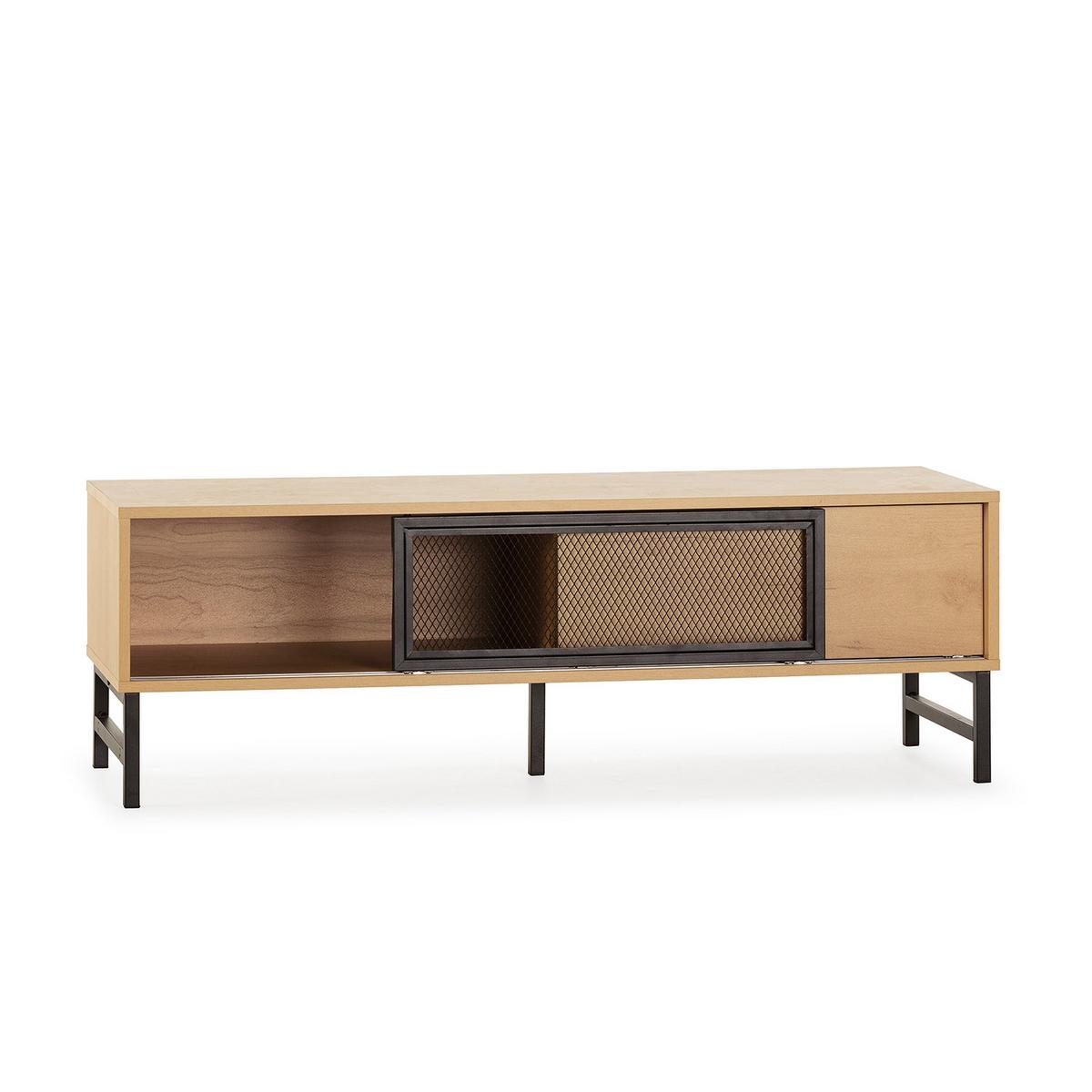 TV-ELEMENT Isis 2 Türen Eiche farbe - Honigeiche, Holzwerkstoff (120/40/40cm) - VS Venta-stock