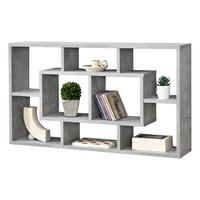 WANDREGAL Saputit - Grau, Holzwerkstoff (85/48/16cm) - [en.casa]