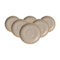 ESPRESSOUNTERTASSEN Sahara Creme ø 11,5 cm 6er Set - Creme, Keramik (11.5cm) - Ritzenhoff Breker
