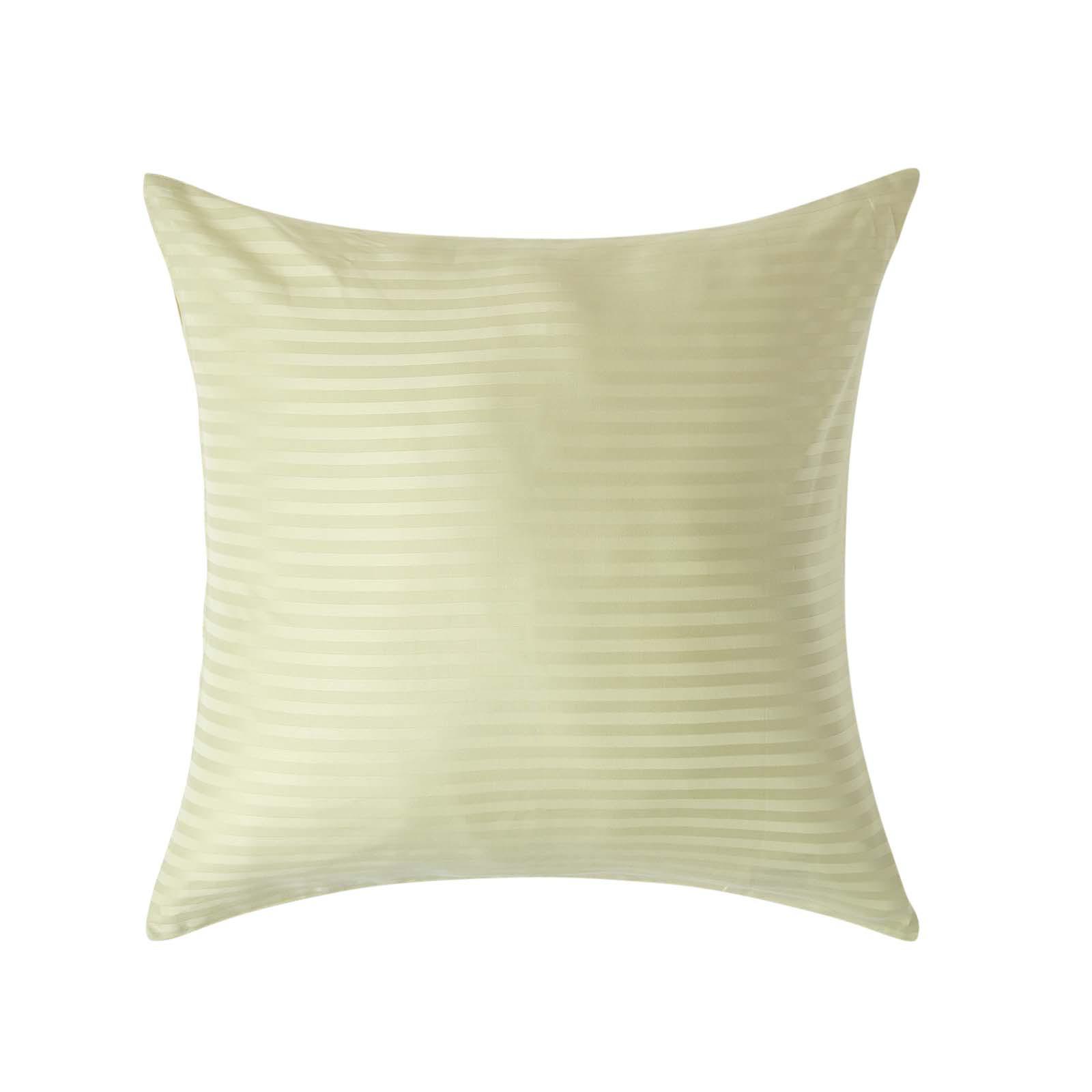 KISSENBEZUG Damast, Ägyptische Baumwolle, Fadendichte 330 - Grün, Textil (60/60cm) - Homescapes