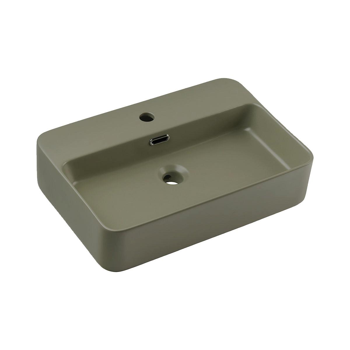 WASCHTISCH 80.6cm Isaline Helle Eiche - Braun, Holzwerkstoff (80.6/59/46cm) - Petits-meubles