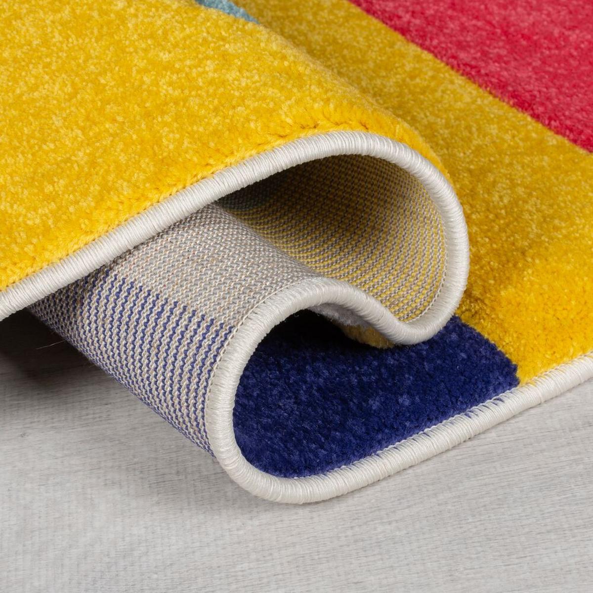 TEPPICH MOSS, geometrisch-abstrakt, Bunt, 66 x 300 cm - Multicolor, Textil (300/66cm) - KADIMA DESIGN