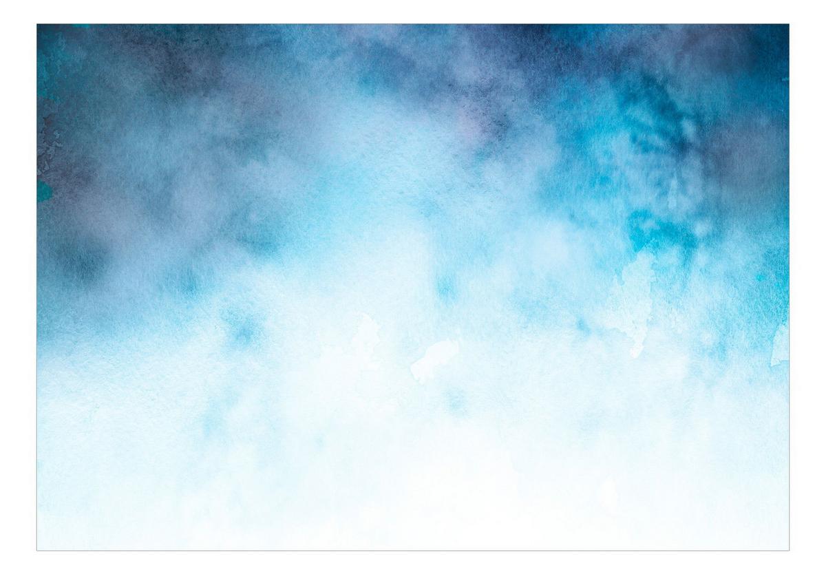 SELBSTKLEBENDE FOTOTAPETE 392/280 cm - Blau/Weiß, Kunststoff/Textil (392/1cm) - KUNSTLOFT