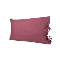 KISSENBEZUG reines Leinen rose-de provence 40/60 cm - Altrosa, Naturmaterialien (40/60cm) - beties Heimtextil