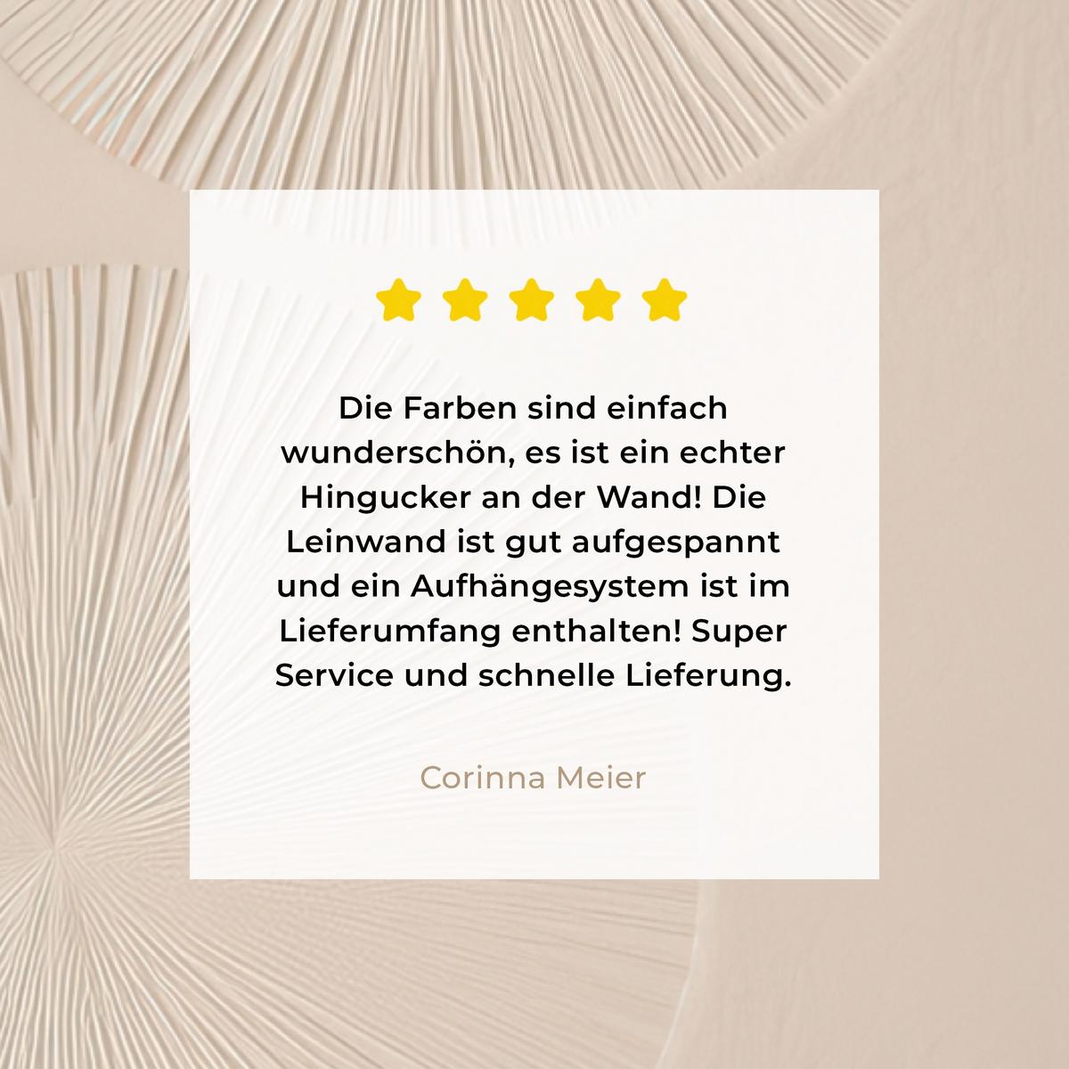 LEINWANDBILD Japandi - Beige - Modern Wanddeko Schlafzimmer 60x90 cm - Ecru, Textil (60/90cm) - MuchoWow