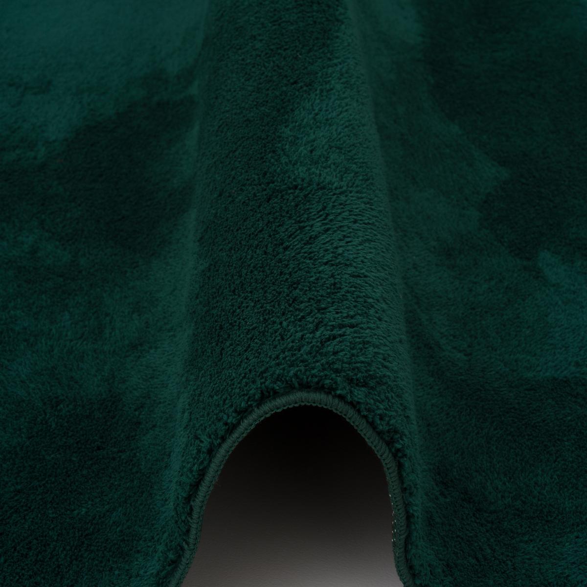 FELLTEPPICH SUPER SOFT PEARL - Dunkelgrün, Textil (80/150cm) - Pergamon