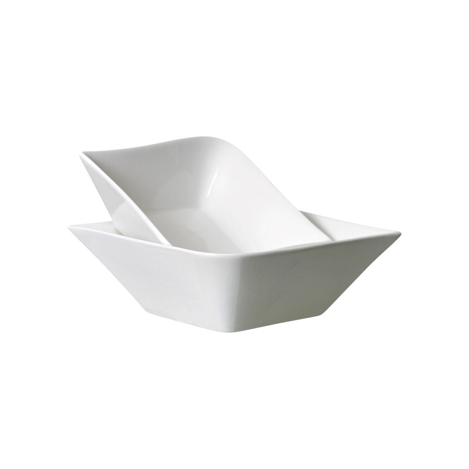SERVIERSCHALEN-SET Melodie weiß 2-tlg. - Weiß, Keramik (2/2/2cm) - Ritzenhoff Breker