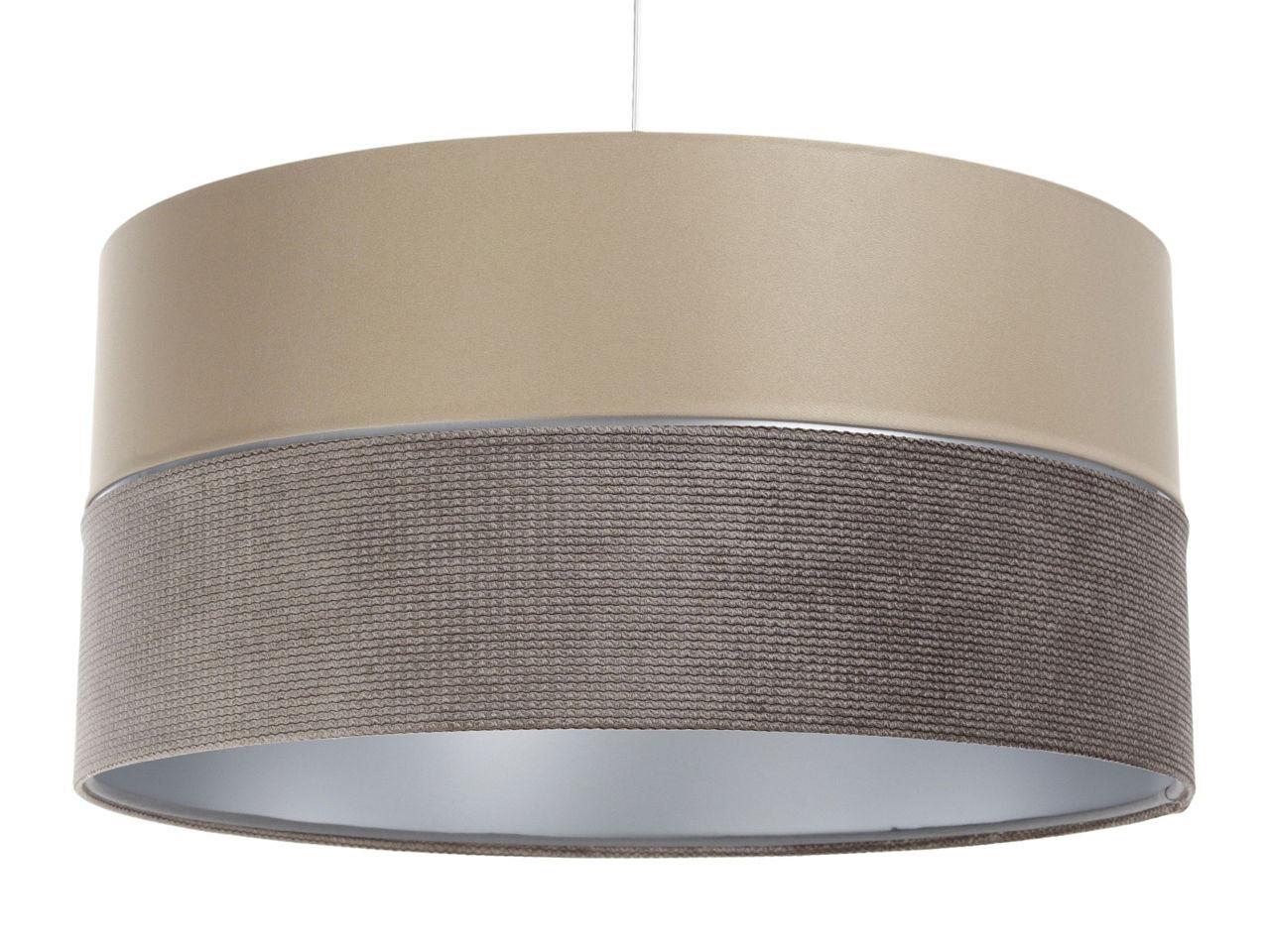 HÄNGELEUCHTE Beige 40/20 cm - Beige/Braun, Kunststoff (40/0.6/20cm) - ONZENO