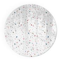 GLASPLATTE für Kamin Ø 50 cm - Weiß, Glas (50/50/0.4cm) - TULUP