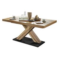ESSTISCH ausziehbar Elene 160x90x76 Plankeneiche - Alteiche, Holzwerkstoff (160/90/76cm) - 58aufmkessel