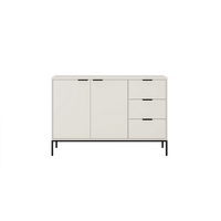 KOMMODE Austin 40/100,4/150 - Schwarz/Weiß, Holzwerkstoff (40/100/150cm) - RAUMHIRSCH FURNITURE