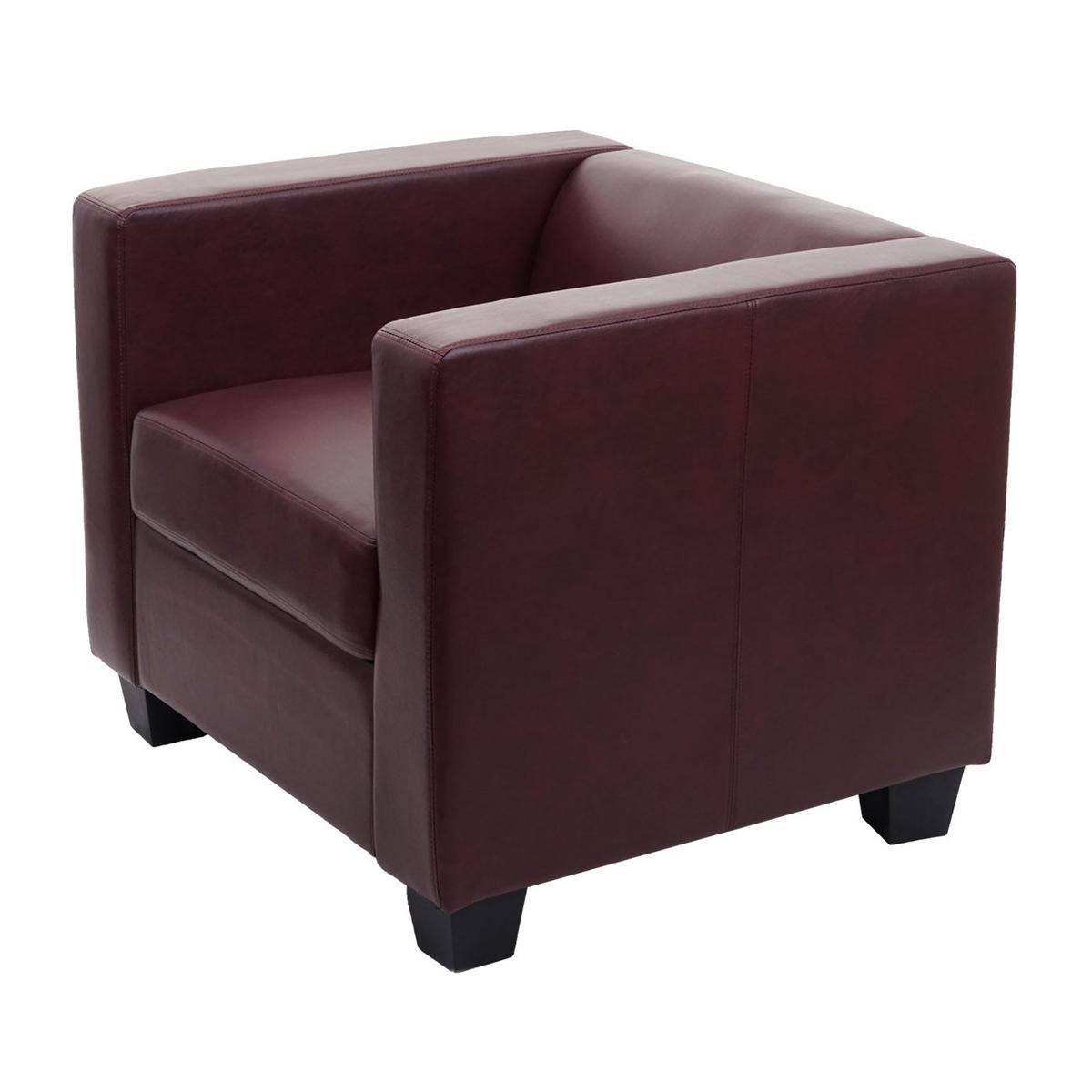 SESSEL LOUNGESESSEL Rotbraun - Rotbraun, Textil (86/70/75cm) - MCW