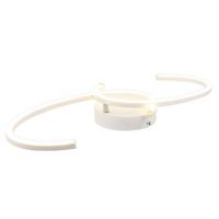 LED-DECKENLEUCHTE Kroeger 23/61.6/7cm - Weiß, Metall (61.6/23/7cm) - Nettlife