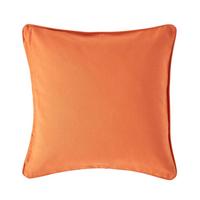 KISSENHÜLLE terracotta 45/45 cm, 100% Baumwolle - Terracotta, Textil (45/45cm) - Homescapes