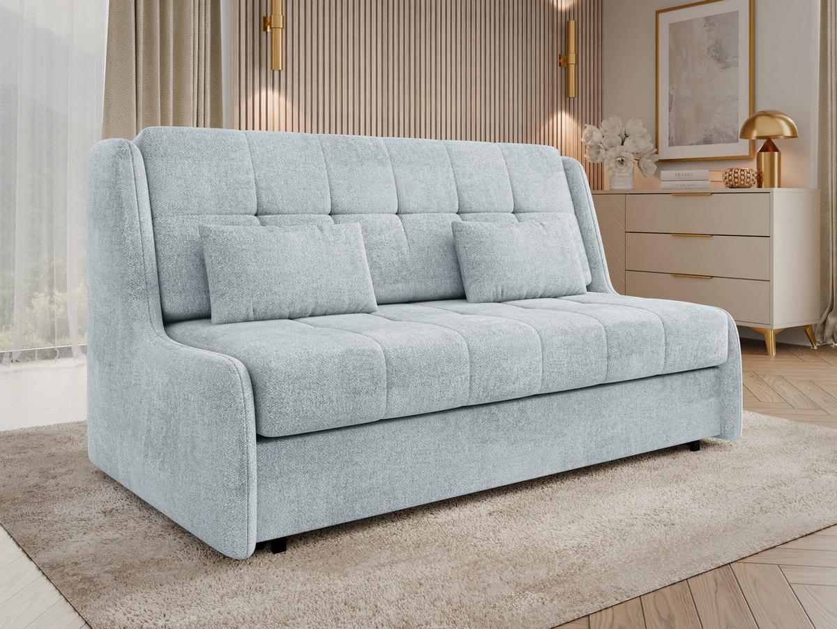 SCHLAFSOFA Viva Elite IV - Hellgrau/Schwarz, Holz/Metall (166/85/98cm) - MIRJAN24