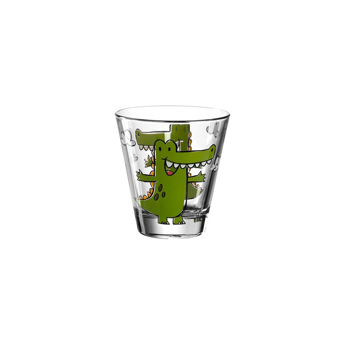 KINDERBECHER Bambini Sortiert 215 ml 6er Set - Multicolor, Glas (0.215L) - Leonardo Living