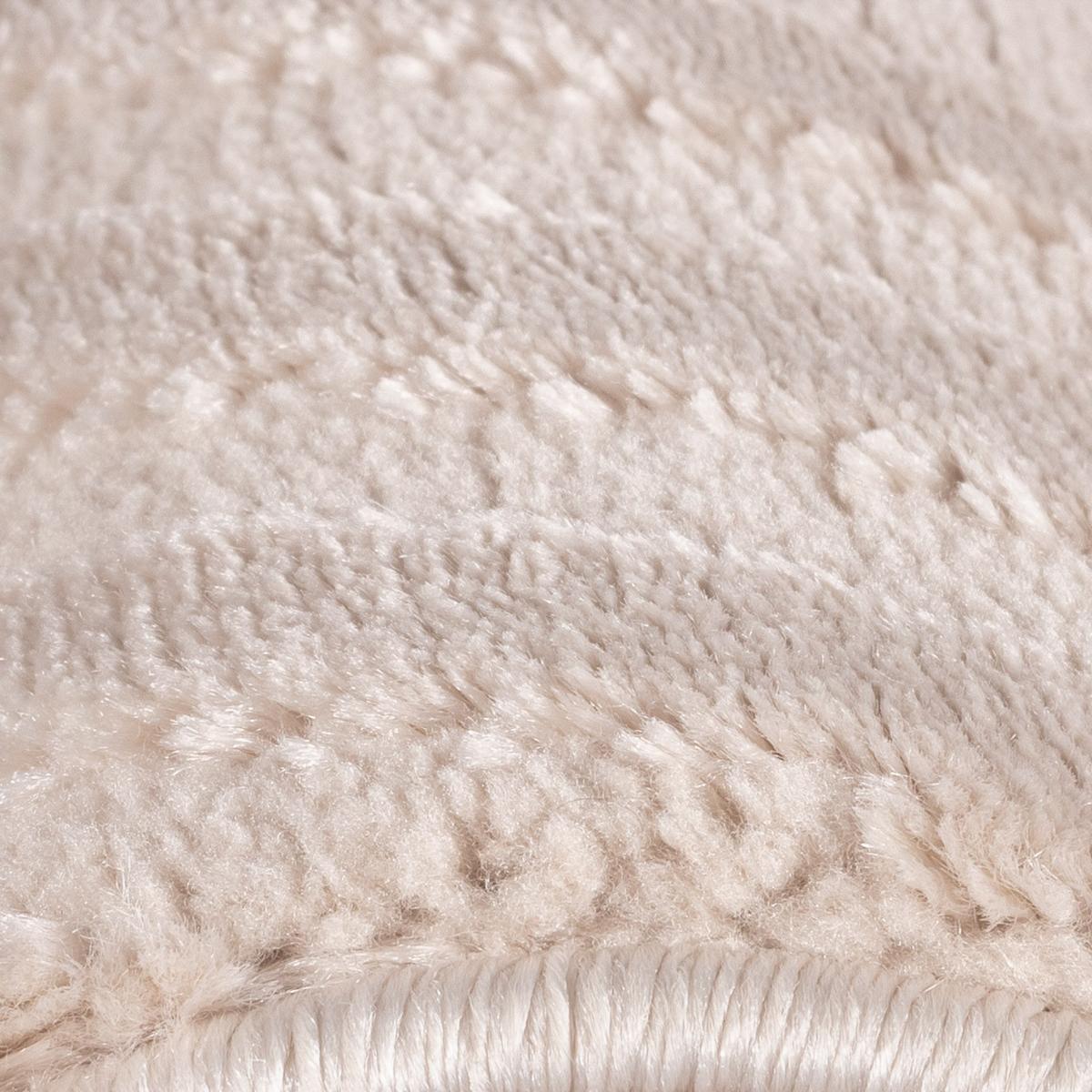 TEPPICH Kurzflor ILLER in Beige, mit 3D-Design, Florhöhe 12 mm, 80 x 250 cm - Beige, Textil (250/80cm) - KADIMA DESIGN