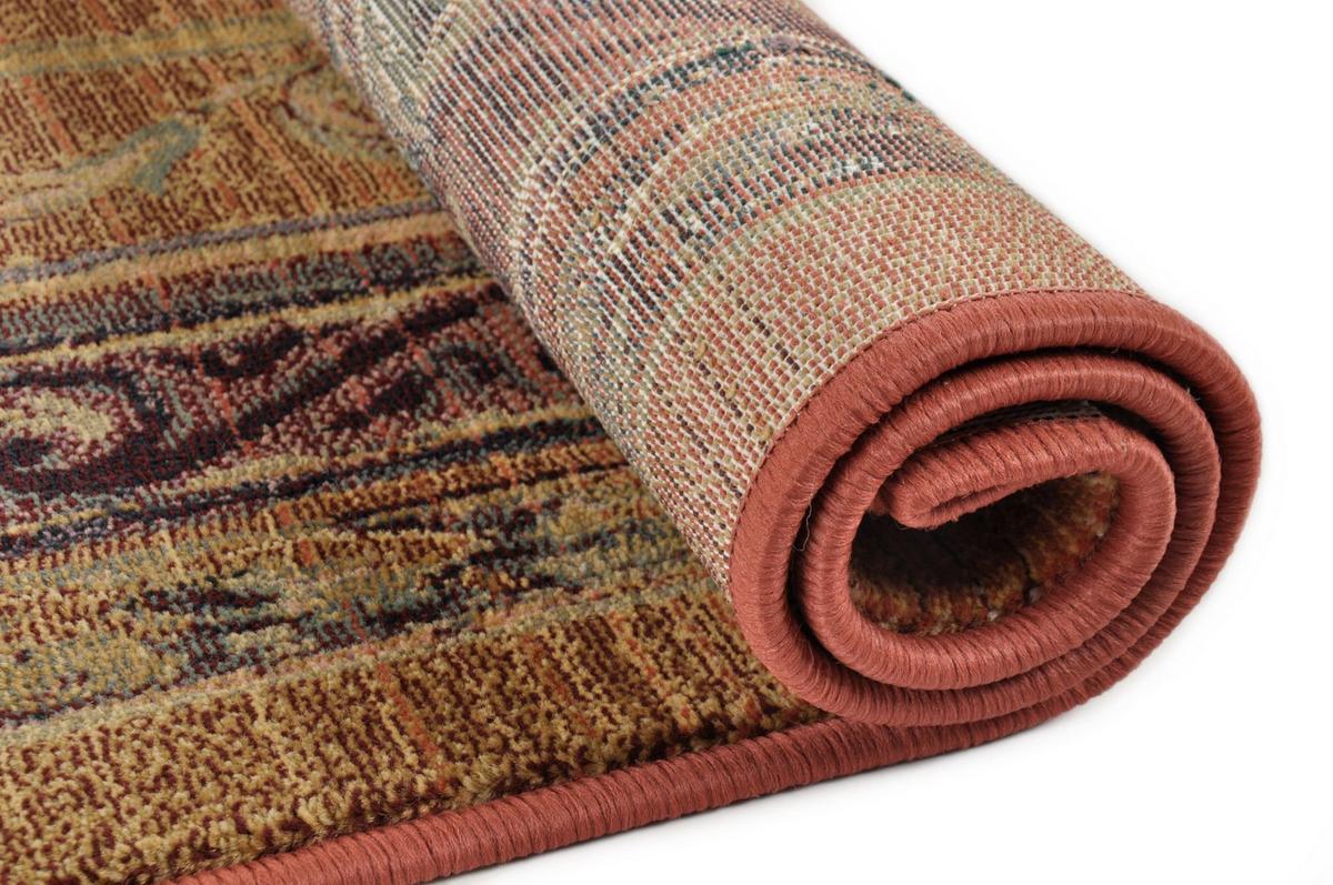 WEBTEPPICH Gabiro 856 160x235 cm - Rostfarben, Textil (160/235cm) - THEKO