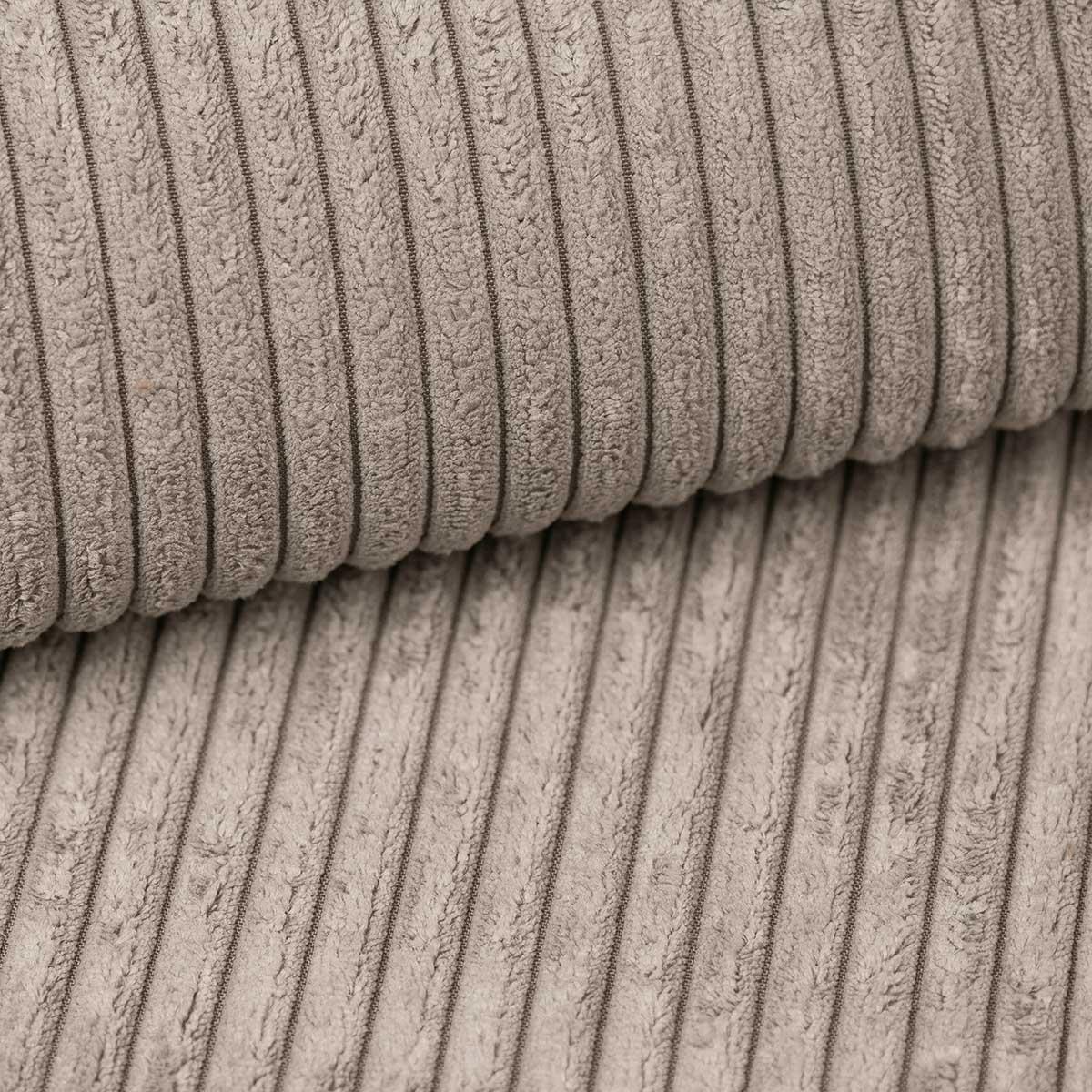 ECKSOFA L Form Talaton Creme 246/149/87 cm – mit Schlaffunktion und Bettkasten - Creme/Schwarz, Kunststoff/Textil (246/149cm) - AX Living