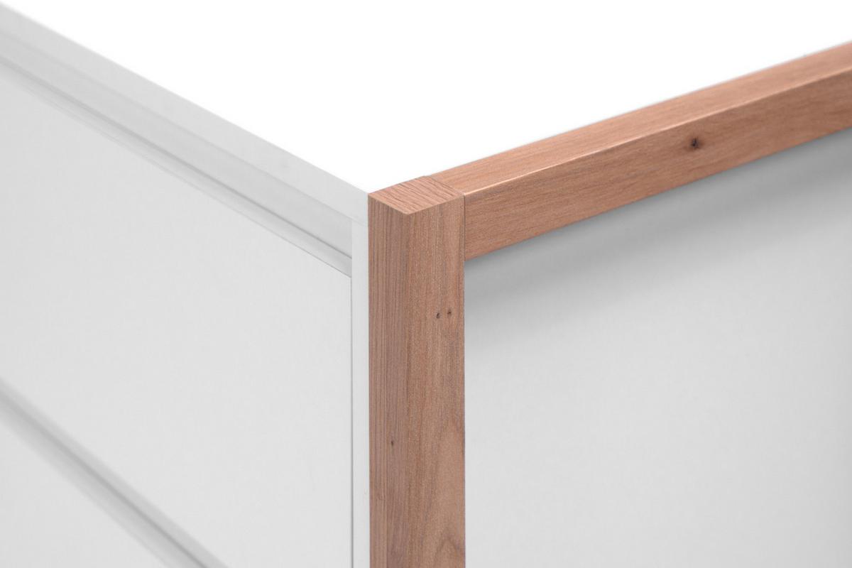 SCHREIBTISCH weiß, Eiche Artisan 139 x 139 cm, Eckschreibtisch für Büro und Homeoffice - Weiß/Eiche Artisan, Holzwerkstoff (139/139/75cm) - Furn.Design
