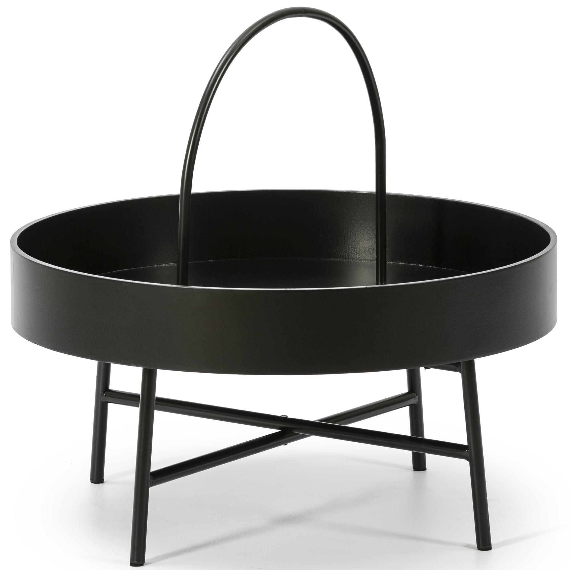 COUCHTISCH Manila, schwarzer - Schwarz, Holzwerkstoff (60/60/60cm) - VS Venta-stock